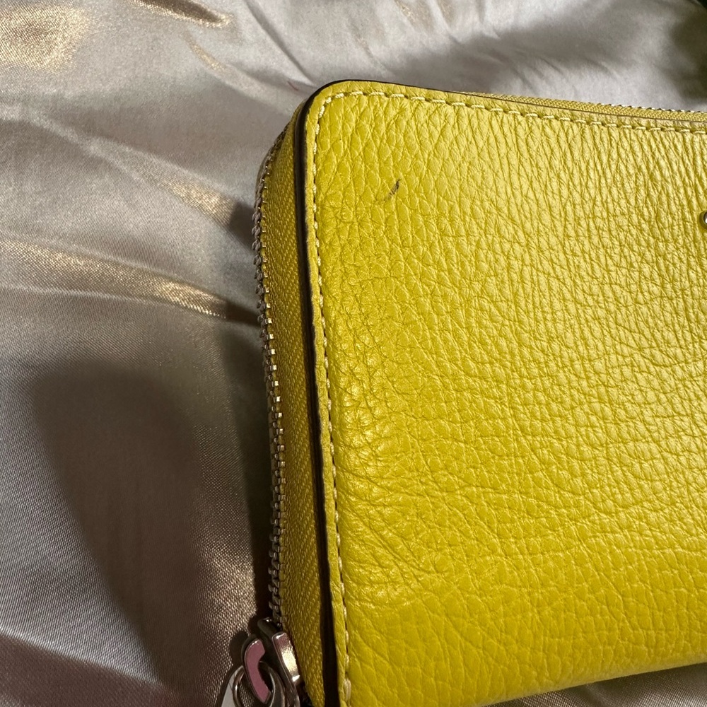 🌹LIMITED EDITION Coach Teri Hobo Lime Leather
Shoulder & Crossbody Bag & Wallet - Picture 16 of 16